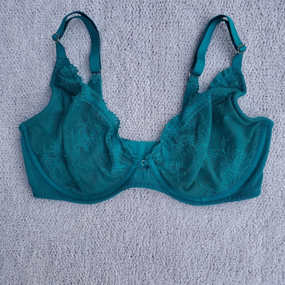 Auden Unlined Lace Bra 36D